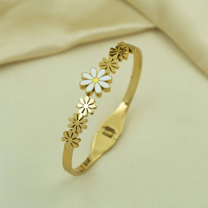 Gold Plated Golden Heartline Bracelet for Women(Anti-Tarnish)