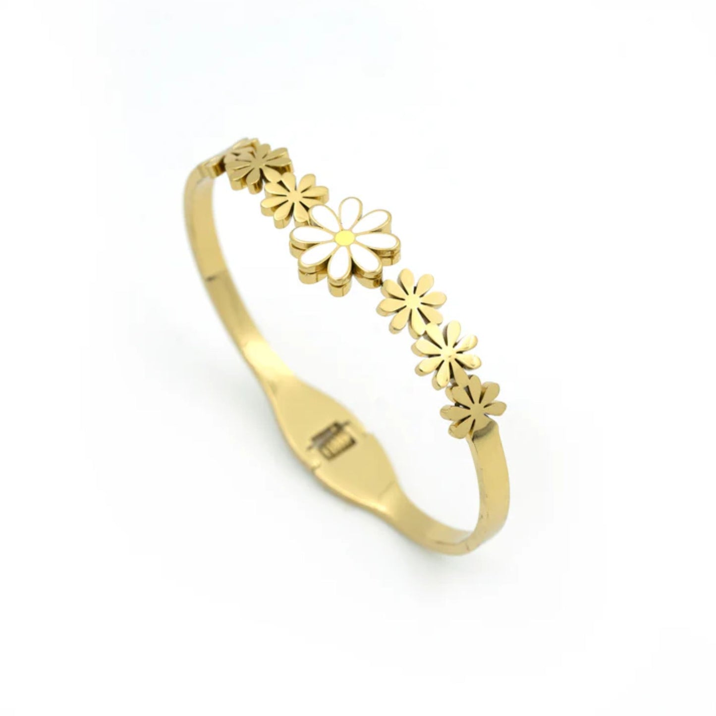 Gold Plated Golden Heartline Bracelet for Women(Anti-Tarnish)